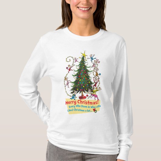 T-shirt Grinch classique | Joyeux Noël ! (Devant)