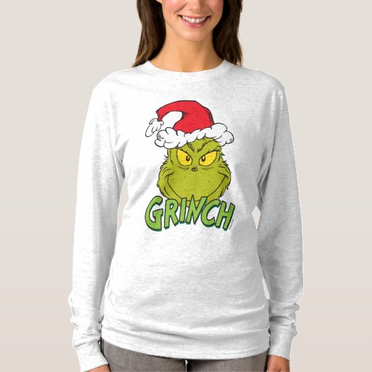 T-shirt Grinch Classique | Méchant ou Gentil (Devant)