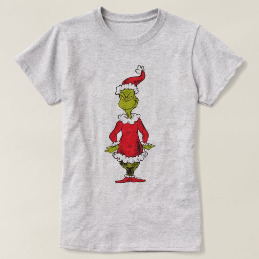 T-shirt Grinch classique | Père Noël (Design devant)