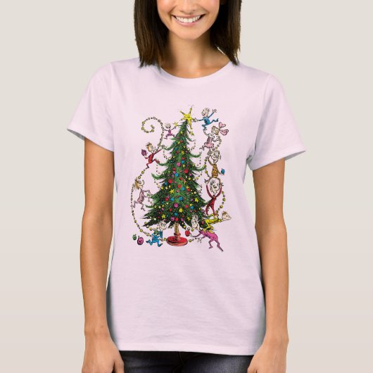 T-shirt Grinch Classique | Sapin de Noël (Devant)