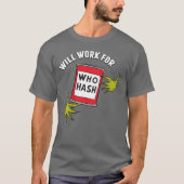T-shirt Grinch Classique | Travaillera pour Qui Hachis Cit (Devant)