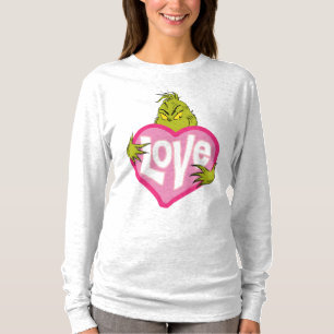 T-shirt Grinch   Cœur Rose Amour