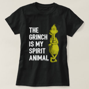 T-shirt Grinch est mon Esprit Animal