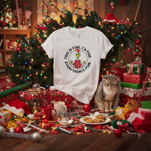 T-shirt Grinch | Everything's Fine
