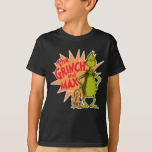 T-shirt Grinch Grinch & Max Starburst