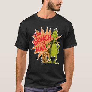 T-shirt Grinch Grinch & Max Starburst
