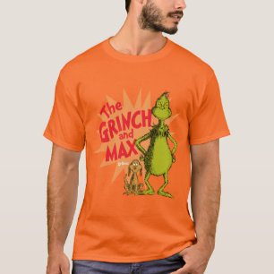 T-shirt Grinch Grinch & Max Starburst