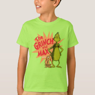T-shirt Grinch Grinch & Max Starburst