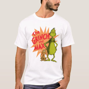 T-shirt Grinch Grinch & Max Starburst