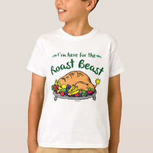 T-shirt Grinch   Je suis là pour le Bête Rôtie