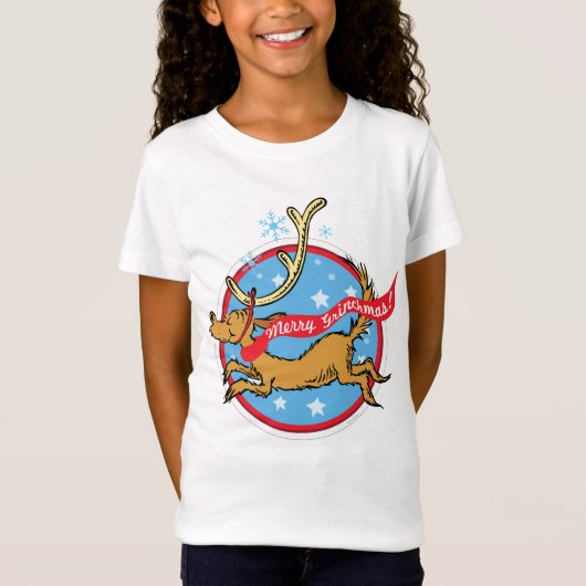 T-Shirt Grinch | Joyeux Grinchmas, Max ! (Devant)