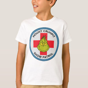 T-shirt Grinch Patrouille de neige du mont Crumpit