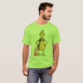 T-shirt Grinch | posture de Max et Grinch (Devant entier)