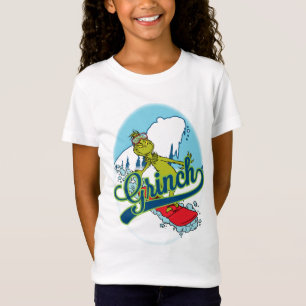 T-Shirt Grinch Snowboard