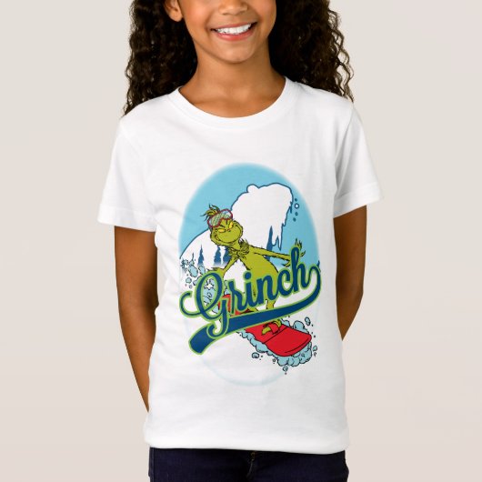 T-Shirt Grinch Snowboard (Devant)