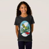 T-Shirt Grinch Snowboarding (Devant entier)