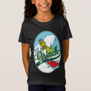 T-Shirt Grinch Snowboarding