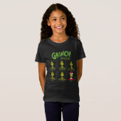 T-Shirt Grinch | Tableau d'humeurs Édition Noël (Devant entier)