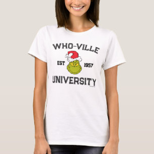 T-shirt Grinch Université de Who-ville Établie en 1957