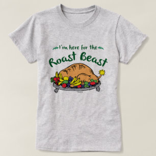 T-shirt Grinch Whoville Je suis là pour la Bête Rôtie