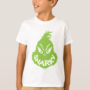 T-shirt Grinche snarky Visage de Grinch
