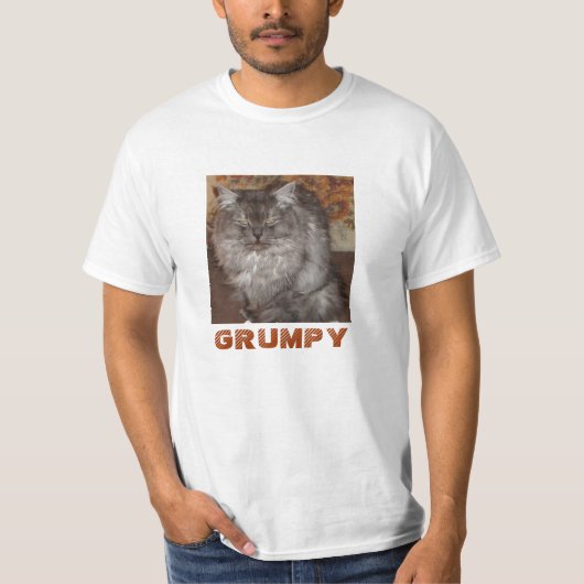 T-shirt GRINCHEUX de chat (Devant)