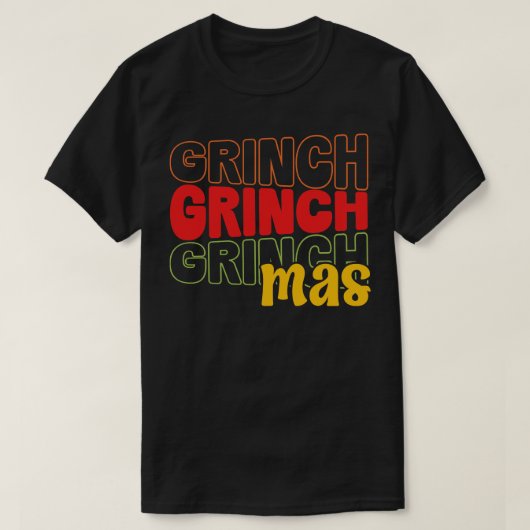 T-shirt grinchmas 1 (Design devant)