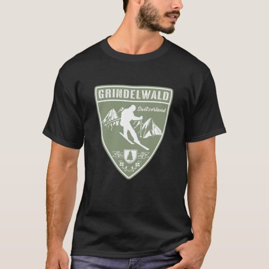 T-shirt Grindelwald Suisse (Devant)