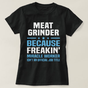 T-shirt Grinder de viande
