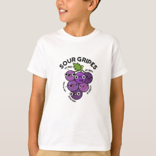 T-shirt Gripes aigre amusant Fruit Pun de raisin