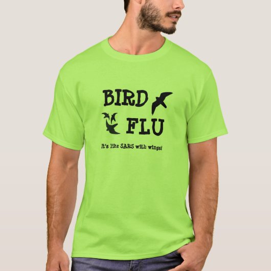 T-shirt Grippe aviaire (Devant)