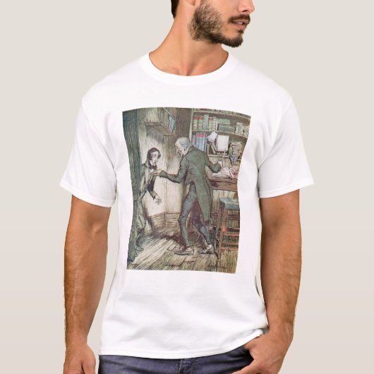 T-shirt Grippe-sou et Bob Cratchit (Devant)