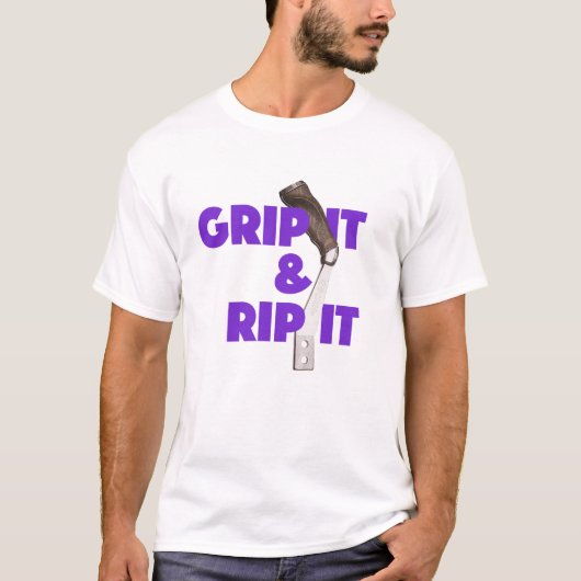 T-shirt Gripper le pistolet (Devant)