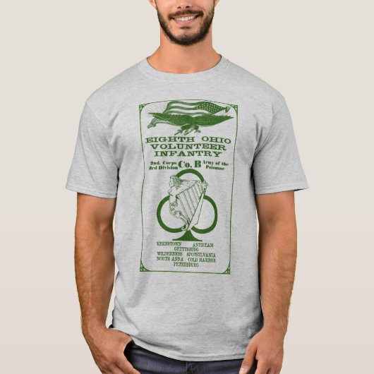 T-shirt gris 8thovi (Devant)