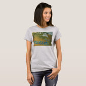 T-shirt gris acier pour femmes Canada (Devant entier)