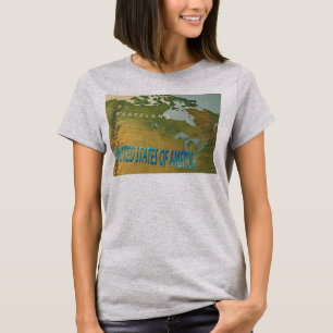T-shirt gris acier pour femmes Canada