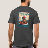 T-shirt gris charbon chauffé (Dos)