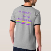 T-shirt gris Cook de la Saint-Valentin (Dos)