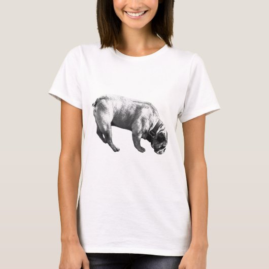 T-shirt Gris curieux, force douce (Devant)