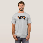 T-shirt Gris de mode de vie de YPR (Devant entier)