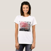 T-shirt Gris de rose de rose (Devant entier)
