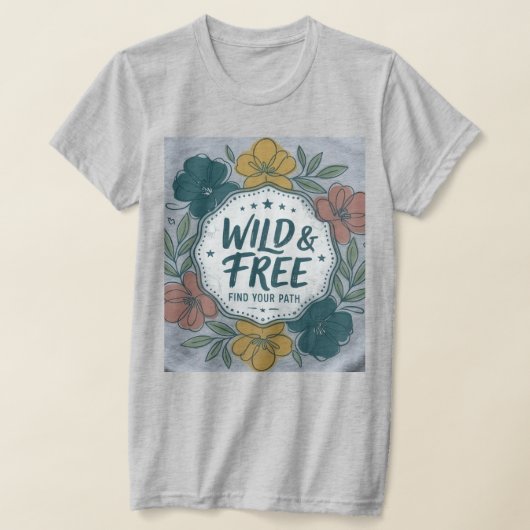 T-shirt gris demi-manches (Poser)