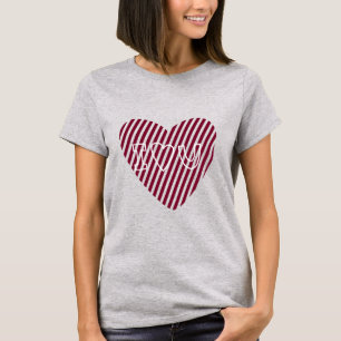 T-shirt gris femmes Heureuses Saintes-Valentin