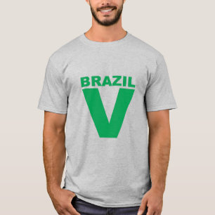 T-shirt gris homme BRAZIL  VICTORY