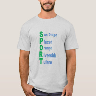 T-shirt gris homme SPORT TOURISME CA