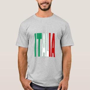 T-shirt gris ITALIA