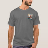 T-shirt gris moyen (Devant)
