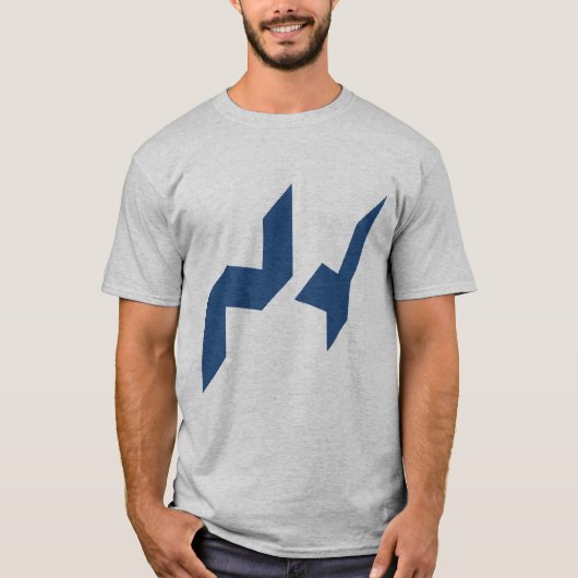 T-shirt gris NEW YORK (Devant)