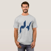 T-shirt gris NEW YORK (Devant entier)