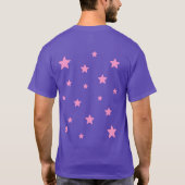 T-shirt Gris Stars Cat (Dos)